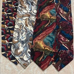 Jerry Garcia Ties lot of 4